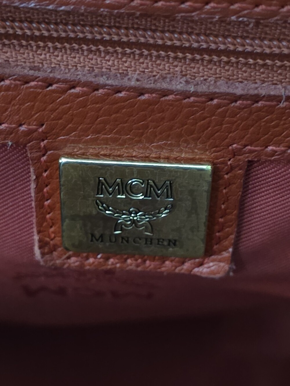 MCM Top Handle Vintage Satchel CONGRATS @SHELIEMOM - Picture 11 of 14